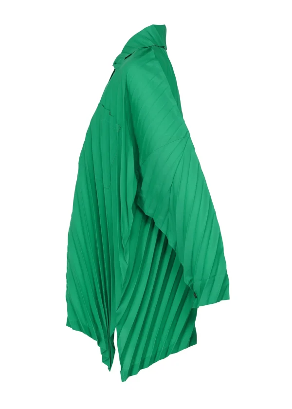 ANGLE PLEATS SHIRT