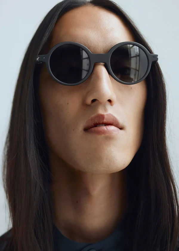 GEOMETRY-ROUND SUNGLASSES