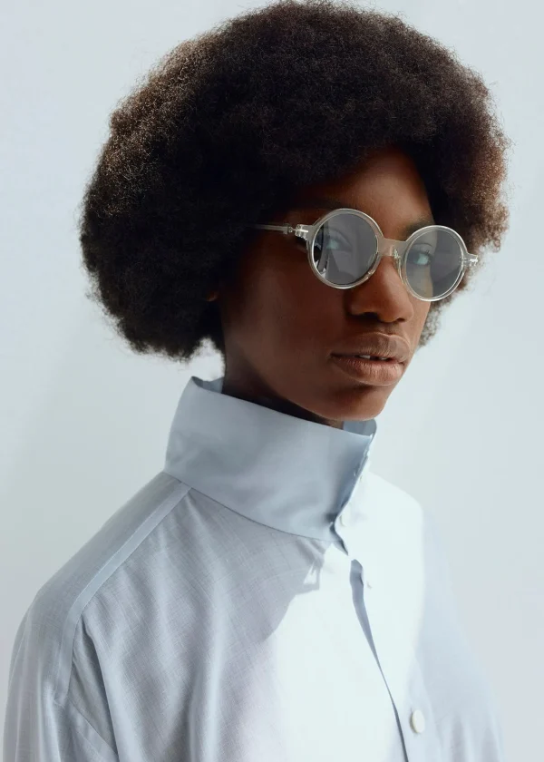 GEOMETRY-ROUND SUNGLASSES