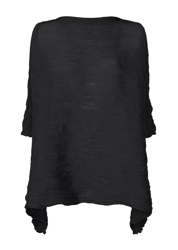 TWIST SEE-THROUGH CREPE