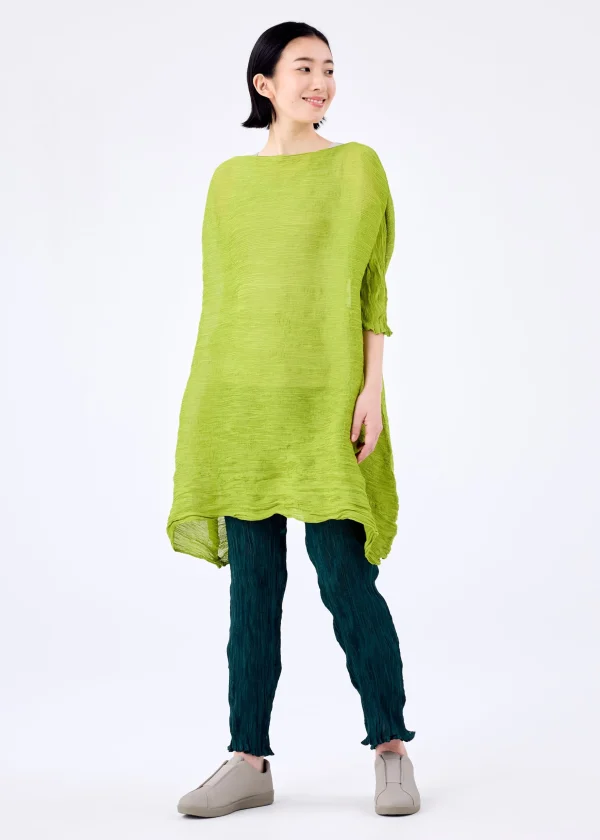 TWIST SEE-THROUGH CREPE