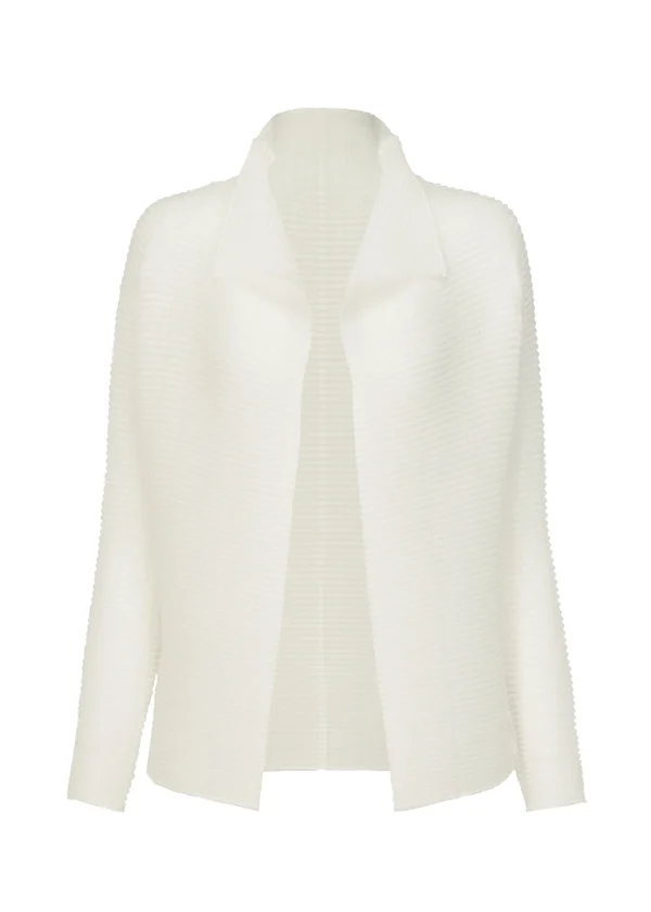 WOOLY PLEATS BK/WT-48